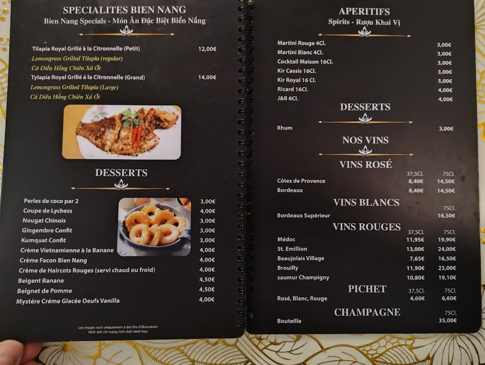 Bien Nang - Menu Image 3